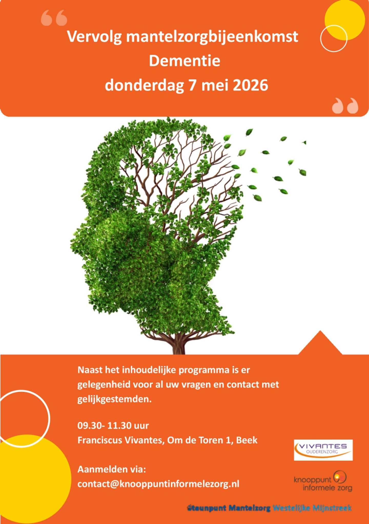 4e Mantelzorgbijeenkomst Dementie vervolg page 0001