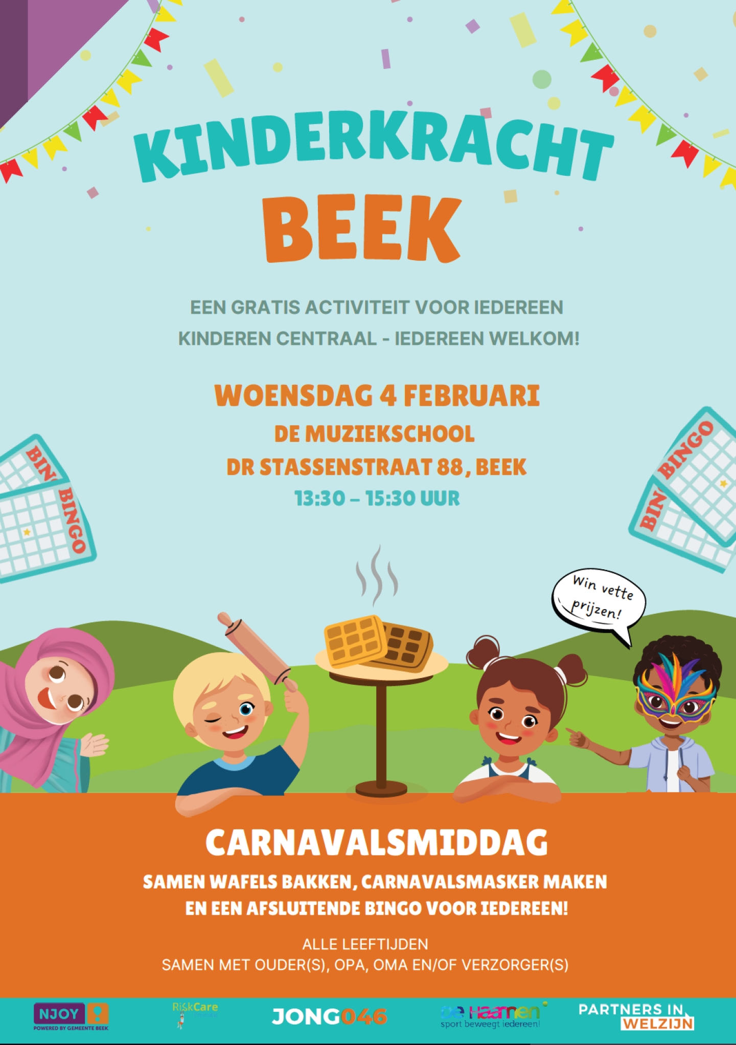 Carnavalsmiddag Kinder Kracht feb