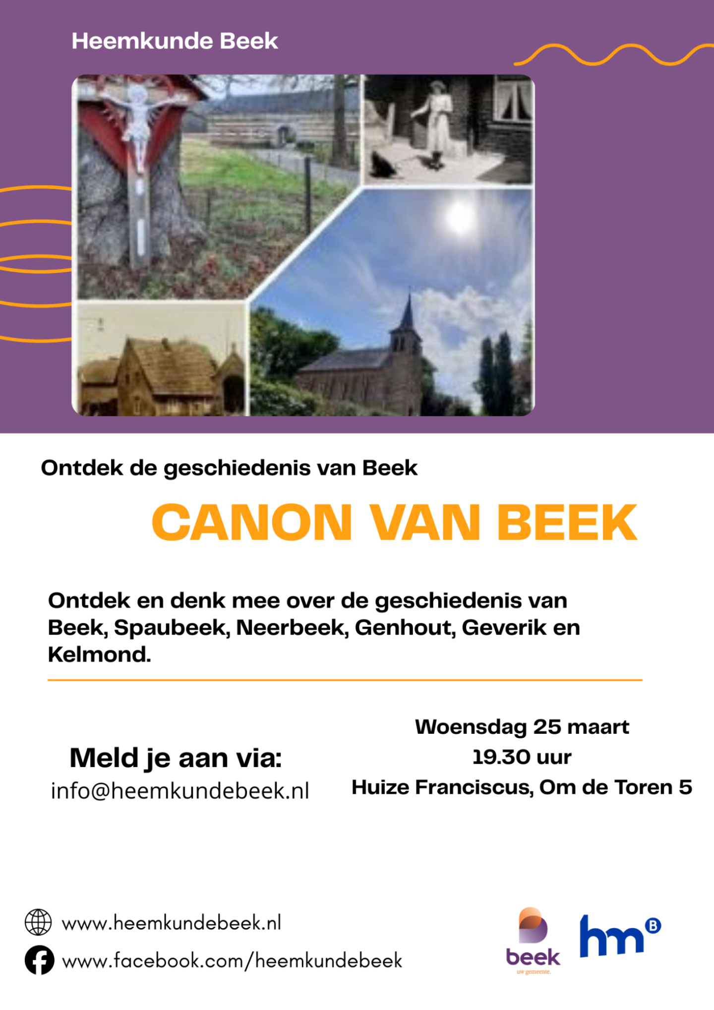Poster Canon van Beek