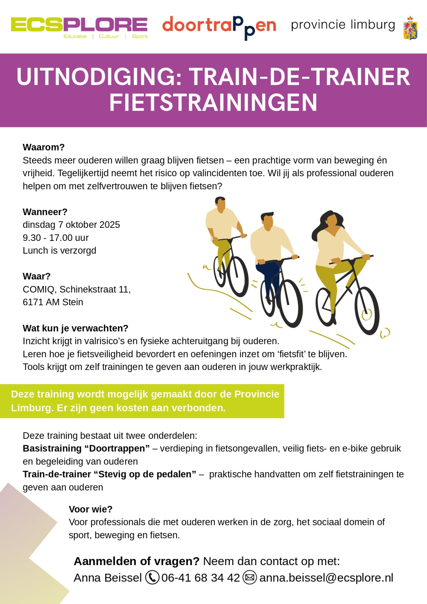 Uitnodiging Fietstraining Train de trainer page 0001